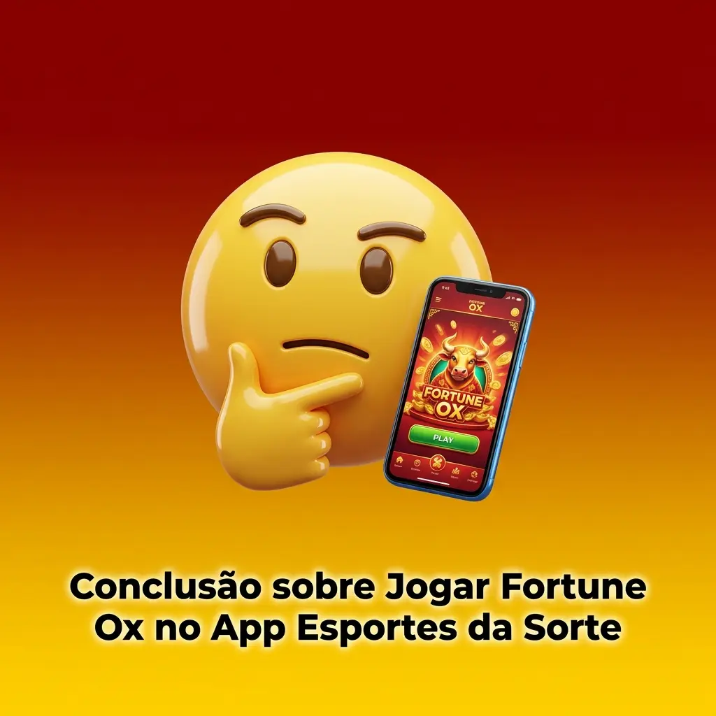 App Esportes da Sorte para jogar Fortune Ox no celular com PIX e interface em português no Brasil