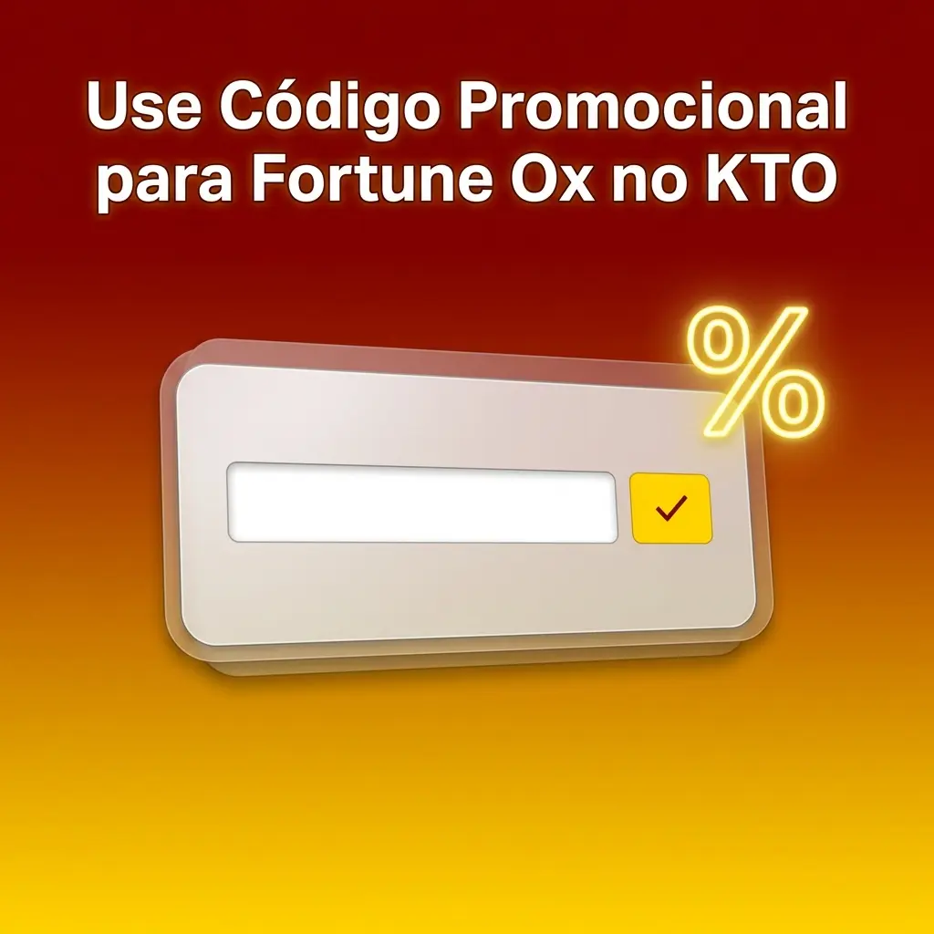 Código promocional Fortune Ox no KTO para ativar bônus e benefícios extras no cadastro